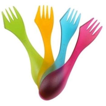 Набір з 4-х ложок Light My Fire Spork original 4-pack Happy (LMF 41245215) image