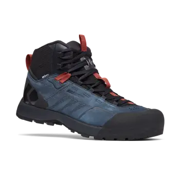 Напівчеревики чоловічі Black Diamond M Mission LTHR MD WP, Eclipse/Red Rock, 9,5 (BD 58002693740951) image