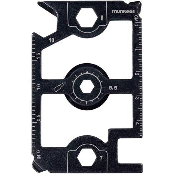 Брелок-мультиінструмент Munkees 2540 Tool Football Field Black (MNKS 2540-BK) image