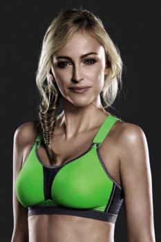 Бюстгальтер Anita Sports Bra dynamix star, Green/Anthrazit, B80 (ANT 5537.833-B80) image