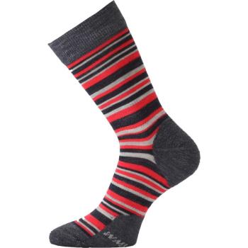 Термошкарпетки трекінгові Lasting WPL 503 XL Grey/Red (WPL-503XL) image