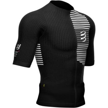 Футболка мужская Compressport Tri Postural SS Top, Black, S (AM00010B 990 00S) image