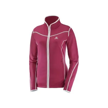 Жіноча флісова кофта Salomon Atlantis FZ W Beet Red, р.L (SLM ATLANTISW.397592) image