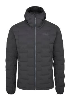 Чоловічий зимовий пуховик Rab Cubit Stretch Down Hoody, Ebony, SML (QDB-30-EBN-SML) image