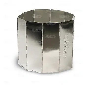 Ветрозащита для горелки Tatonka Faltwindschutz 10tlg, Silver (TAT 4026.000) image