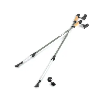 Палиці для скандинавської ходьби Silva Walking Poles Aluminum Cork, 104-140 см, Grey (SLV 38123) image