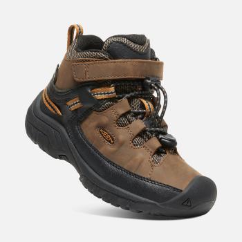 Черевики дитячі Keen Targhee Mid WP Kids, Dark Earth/Golden Brown, 31 (0191190190289) image