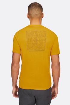 Футболка чоловіча Rab Crimp Elevation Tee, Sahara, MED (QBL-68-SAH-MED) image