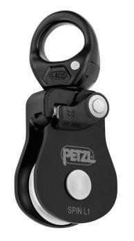 Блок-ролик с вертлюгом Petzl Spin L1, Black (P001BA01) image