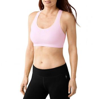 Топ жіночий Smartwool PhD Seamless Racerback Bra Pink Horizon Heather, р. L (SW SO160.665-L) image