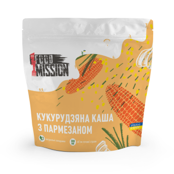 Каша кукурузная с пармезаном Food Mission (4820260630351) image