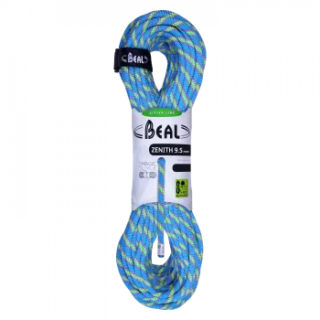 Мотузка динамічна BEAL ZENITH 9.5mm, 60m Blue (3700288263544) image