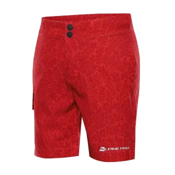 Шорти дитячі Alpine Pro DENIELO, Dark Red, 92-98 (KPAT211 445PA) image