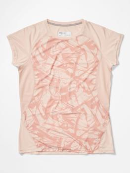 Футболка жіноча Marmot Wm's Crystal SS, Mandarin Mist Race Line, р. L (MRT 46420.8281-L) image