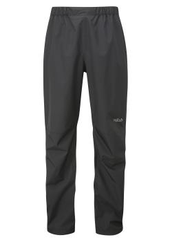 Штани чоловічі Rab Downpour Eco Pants FZ, Black, S, Short (RB QWG-86-S) image