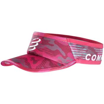 Кепка-козирок Compressport Visor Ultralight - Camo Neon 2020 року, Camo Burgundy (CU00034L 204 0TU) image