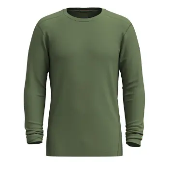 Термофутболка з довгим рукавом чоловіча Smartwool Men's Classic All-Season Merino Baselayer Longs Sleeve Boxed, Fern Green, XL (SW SW016953.N06-XL) image