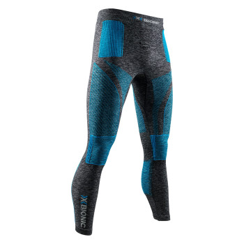 Термоштани чоловічі X-Bionic Energy Accumulator 4.0 Melange Pants Men, Dark Grey Melange/Blue, р.M (XB EA-WP41W19M.G161-M) image