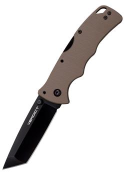 Ніж складаний Cold Steel 3" Verdict, Tanto, AUS10A, FDE (CST CS-FL-C3T10AFDE) image