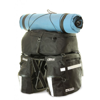 Велобаул Travel Extreme CRUISE 50L, black (TE-В002) image