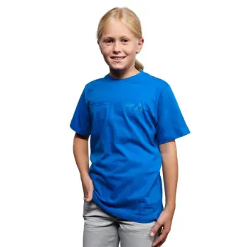 Футболка Fischer Big Logo S/S Jr, Ice/Blue, р.140 (G65720) image