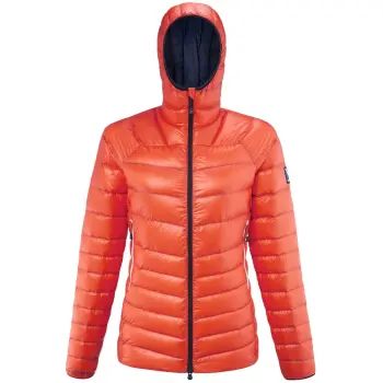 Женский легкий пуховик для альпинизма Millet Trilogy Dimobd Down Hoodie W, Coral Chrome, S (MIV 8864.9355-S) image