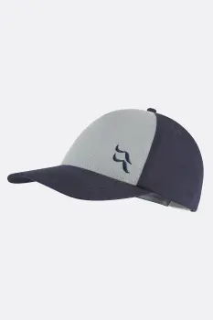 Кепка Rab Calet Embroidery Cap, Anthracite/Light Zinc, One Size (RB QAB-61-ALZ-ONE) image