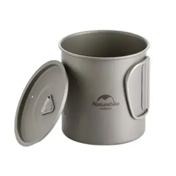 Кружка титановая Naturehike NH20CJ005, 600 мл (6927595769966) image