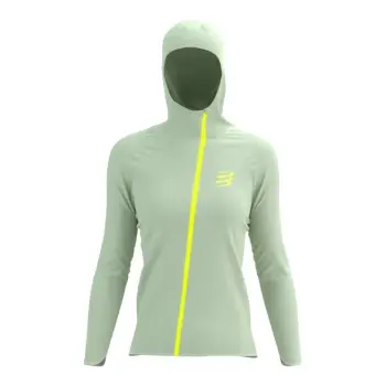 Мембранна жіноча куртка Compressport Hurricane Waterproof 10/10 Jacket W, Ice Flow, XS (7630102585933) image