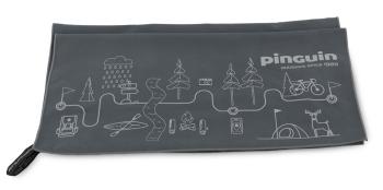 Рушник Pinguin Micro Towel, Map/Grey, L - 60x120 см (PNG +672282) 2021 image