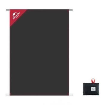 Коврик для пикника водостойкий сверхлегкий Naturehike Moisture Picnic Mat NH17D050-B, 120x70 см, Black (6927595724637) image