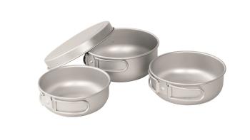 Набір посуду Easy Camp Adventure Ultra Light Cook Set, Silver (680196) image