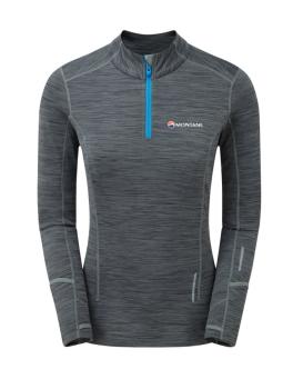 Жіночий флісовий джемпер Montane Female Katla Pull-On, Stratus Grey, XS/8/34 (5055571797342) image