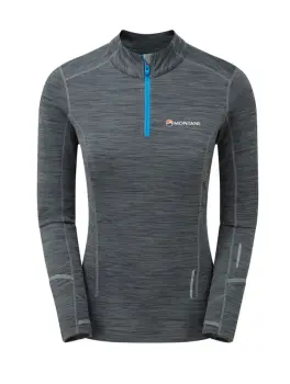 Жіночий флісовий джемпер Montane Female Katla Pull-On, Stratus Grey, XS/8/34 (5055571797342) image