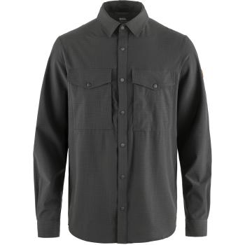 Сорочка чоловіча Fjallraven Abisko Trekking Shirt M, Dark Grey, L (7323451090271) image