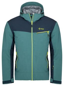 Гірськолижна чоловіча мембранна куртка Kilpi FLIP-M, dark green, S (SM0113KIDGNS) image