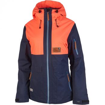 Гірськолижна жіноча тепла мембранна куртка Rehall Ella W 2019, Solid Coral, S (Rhll 50347-S) image