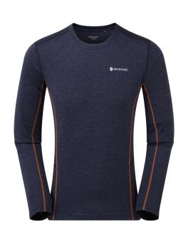 Футболка чоловіча Montane Dart Long Sleeve T-Shirt, Antarctic Blue, S (5056237062682) image