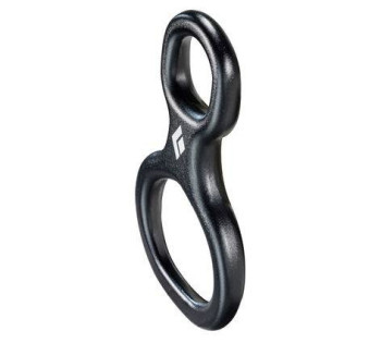 Страхувально-Спусковий пристрій Black Diamond Super 8 Black (BD 620072.BLAK) image