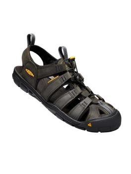 Сандалии мужские Keen Clearwater CNX Leather M, Magnet/Black, 48 (0887194477708) image