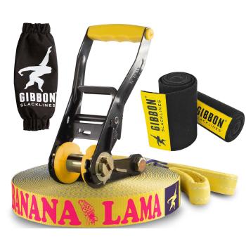 Слеклайн Gibbon Banana Lama 25m, 3,5cm Set (GB 20224) image