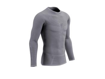 Термофутболка мужская с длинным рукавом Compressport On/Off Base Layer LS Top M, Grey, L (AM00169B 100 00L) image