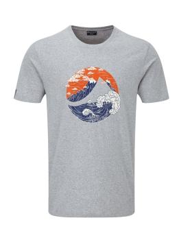 Футболка чоловіча Montane Great Mountain T-Shirt, Grey Marl, XL (5056237031138) image