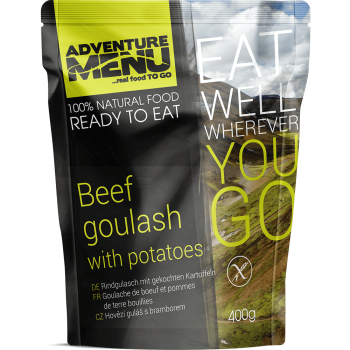 Гуляш из говядины с отварным картофелем Adventure Menu Beef goulash with potatoes (AM 684) image