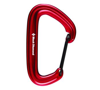 Карабін Black Diamond LiteWire, Red (BD 210234.6009) image