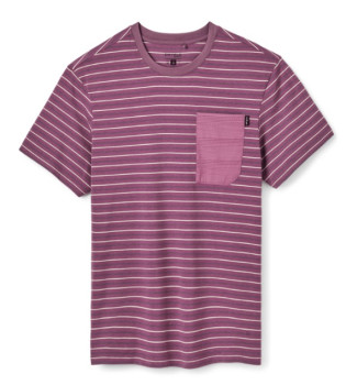 Футболка чоловіча Rab Rivelin Stripe Tee, Iris Stripe, M (RB QCC-35-IRS-MED) image