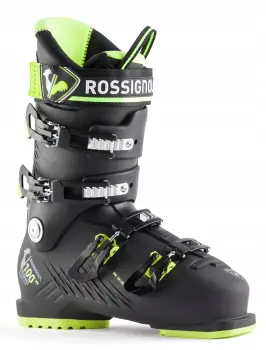 Гірськолижні черевики Rossignol HI-Speed 100 HV, Black/Yellow, 42.5 (27,5см) (RS RBL2130-27,5) image