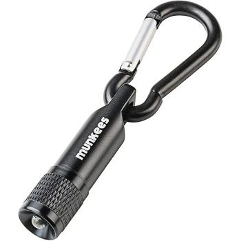 Брелок-ліхтарик Munkees LED with Carabiner, Black (6932057810766) image