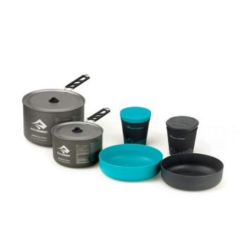 Набір посуду Alpha Cookset 2.2 від Sea To Summit, Pacific Blue/Grey (STS AKI5004-03122104) image
