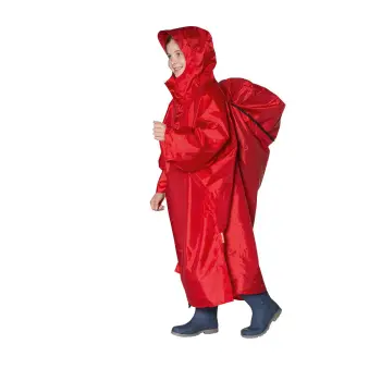Дождевик-пончо Tatonka Cape Kids, Red, (TAT 2793.015) image